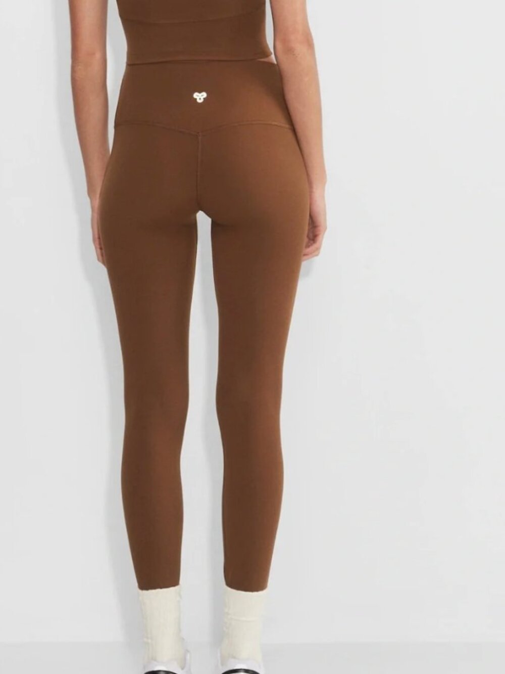 Aritzia Cognac Brown Leggings XS